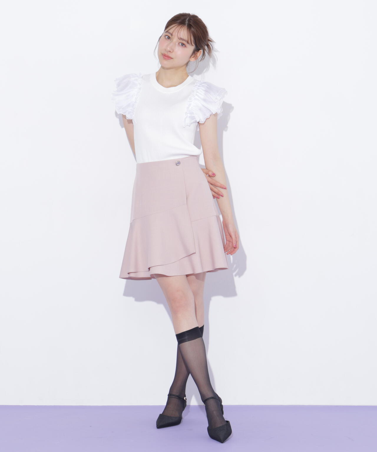 161cm 着用サイズ:FR