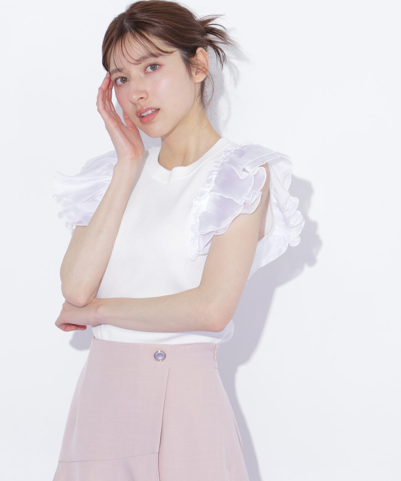 161cm 着用サイズ:FR