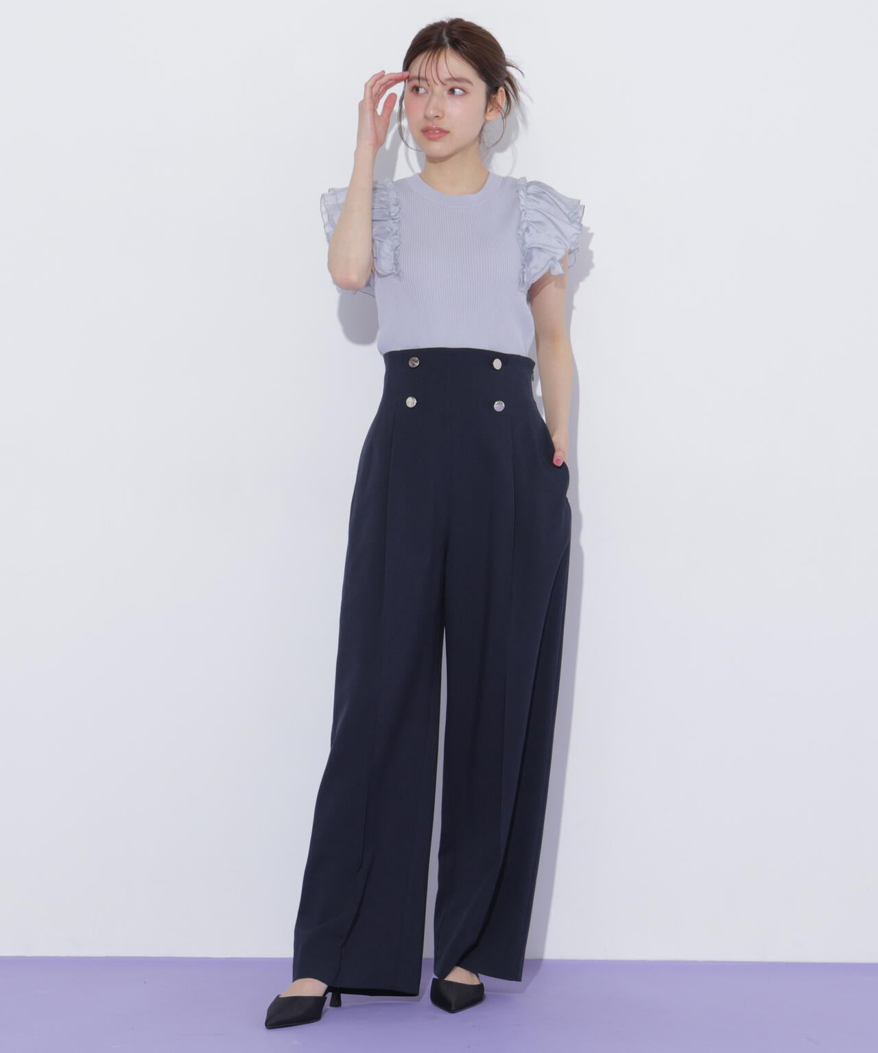 161cm 着用サイズ:FR
