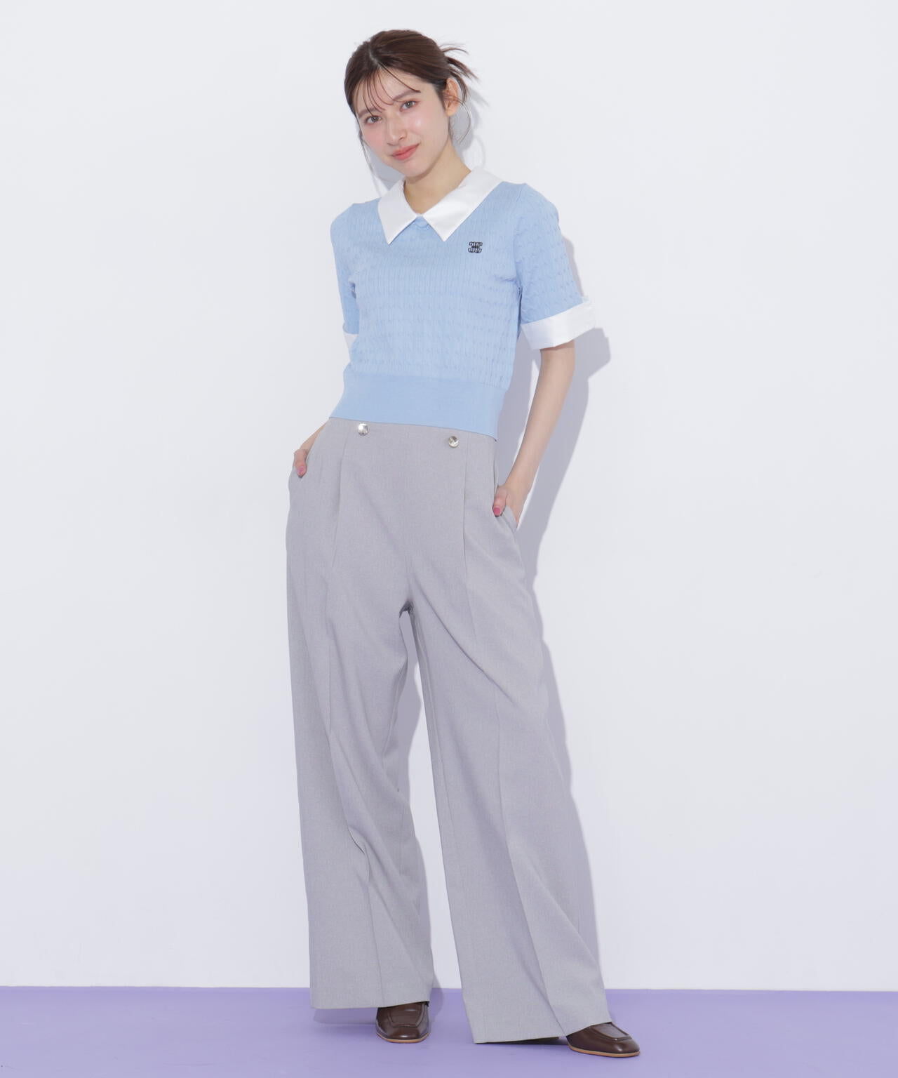 161cm 着用サイズ:FR