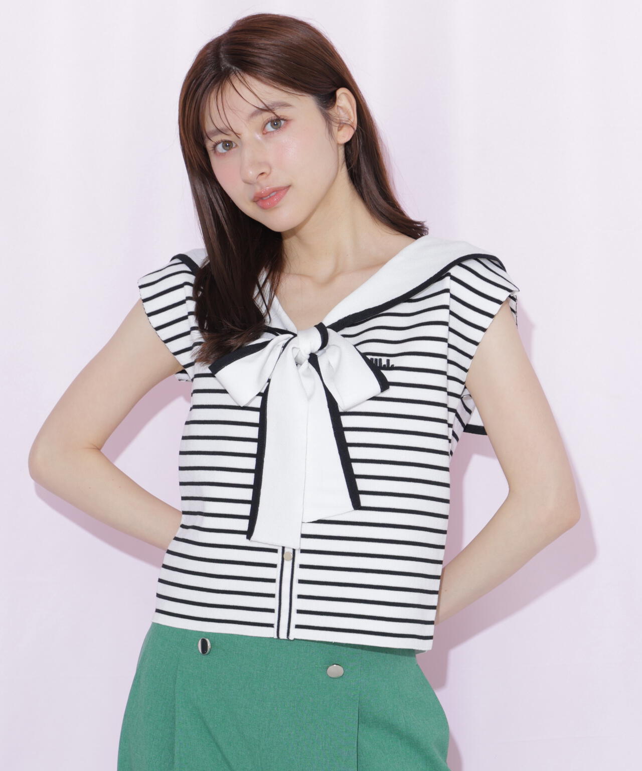 161cm 着用サイズ:FR