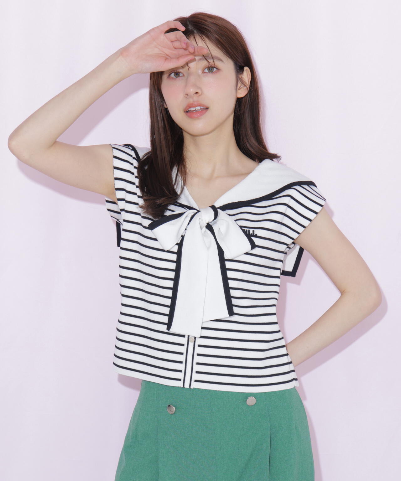 161cm 着用サイズ:FR