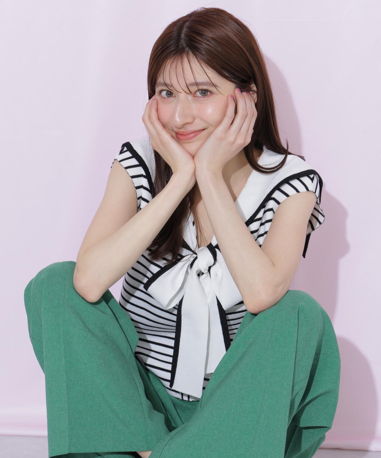 161cm 着用サイズ:FR