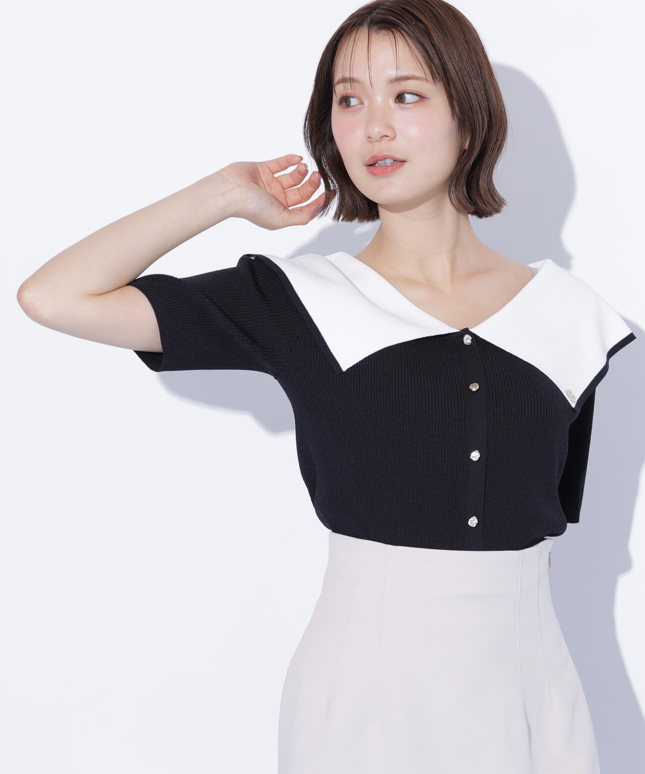 162cm 着用サイズ:FR