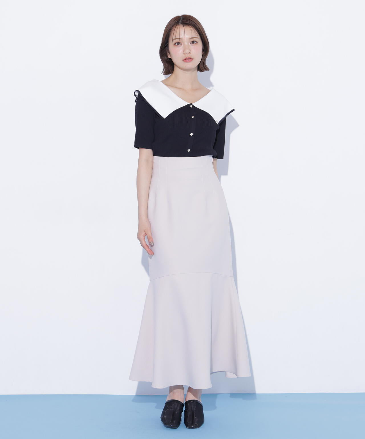 162cm 着用サイズ:FR