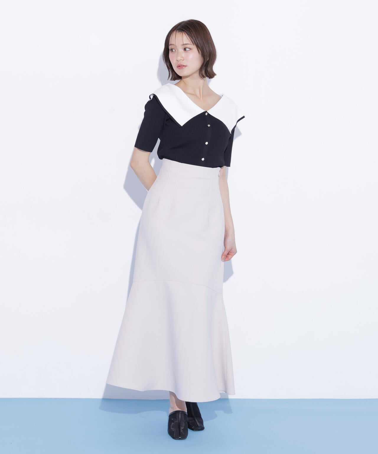 162cm 着用サイズ:FR