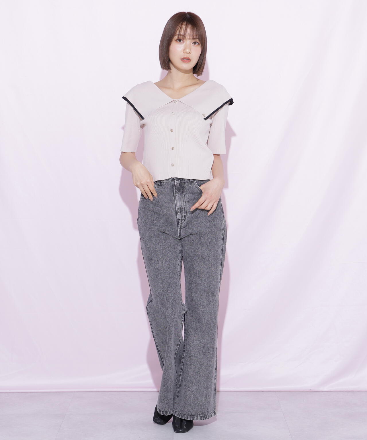 162cm 着用サイズ:FR