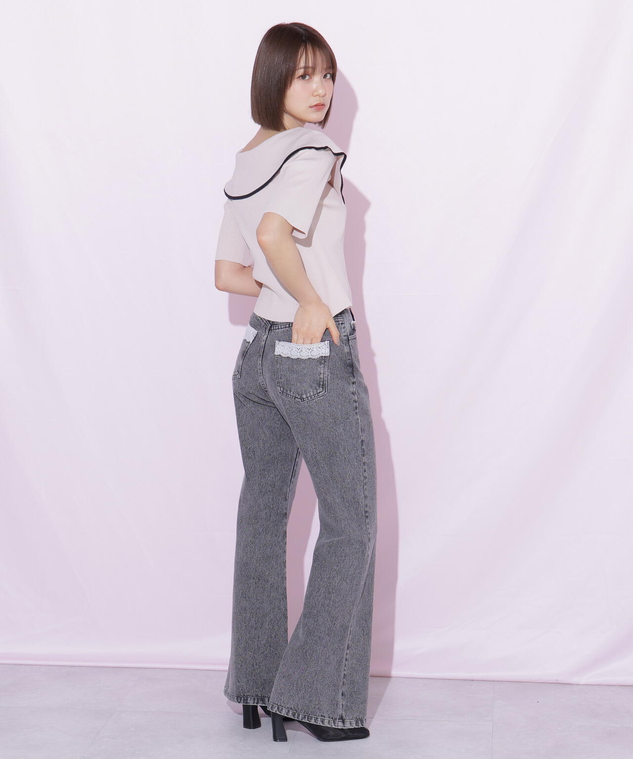 162cm 着用サイズ:FR