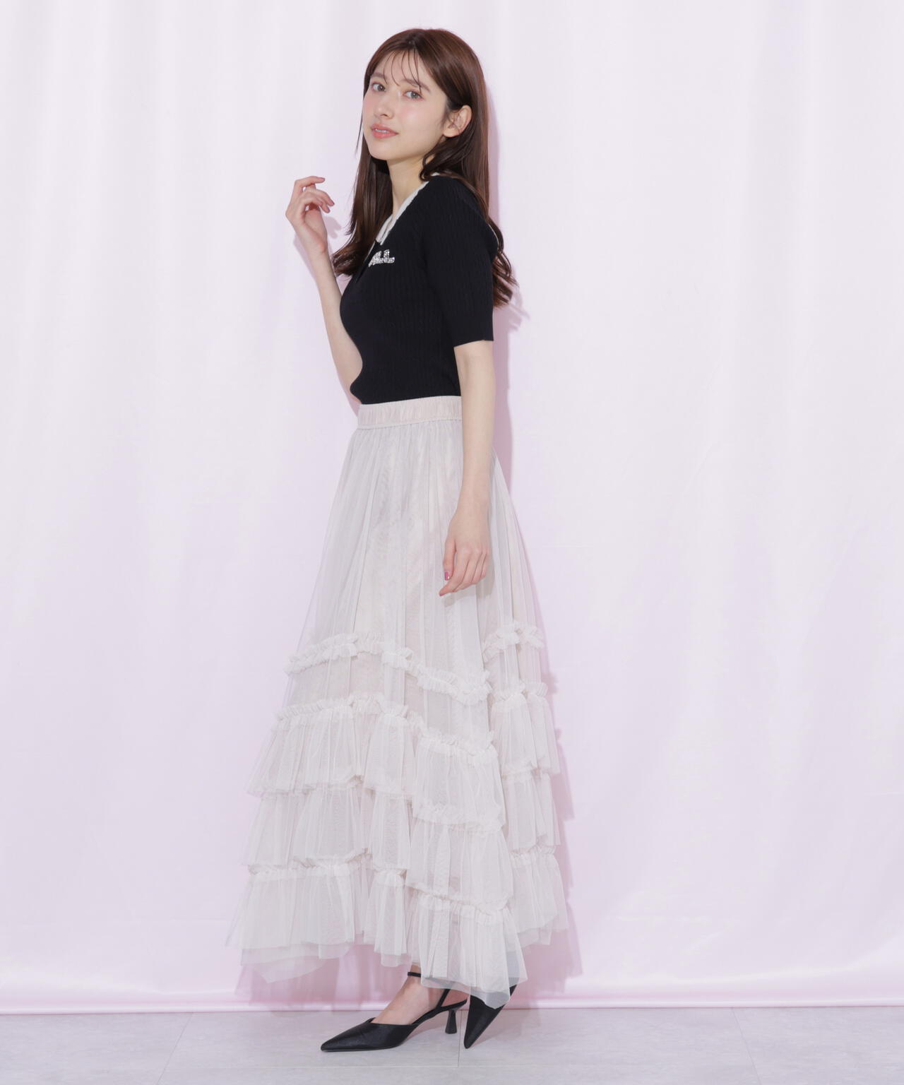 161cm 着用サイズ:FR