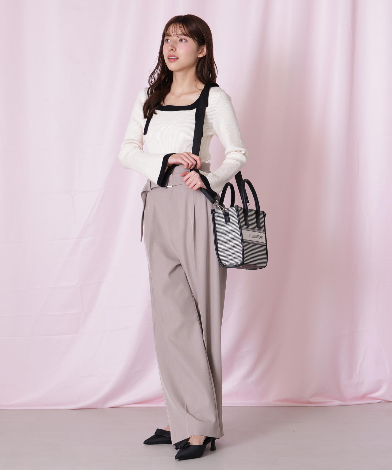 バンドオブスクエアトートバッグ