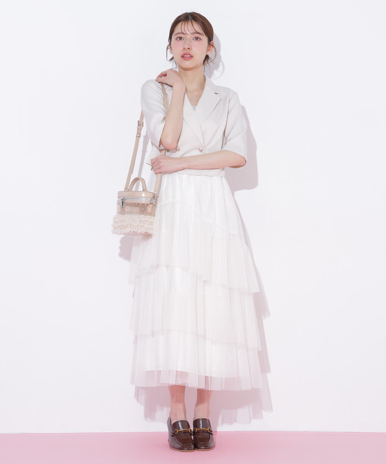 161cm 着用サイズ:FR