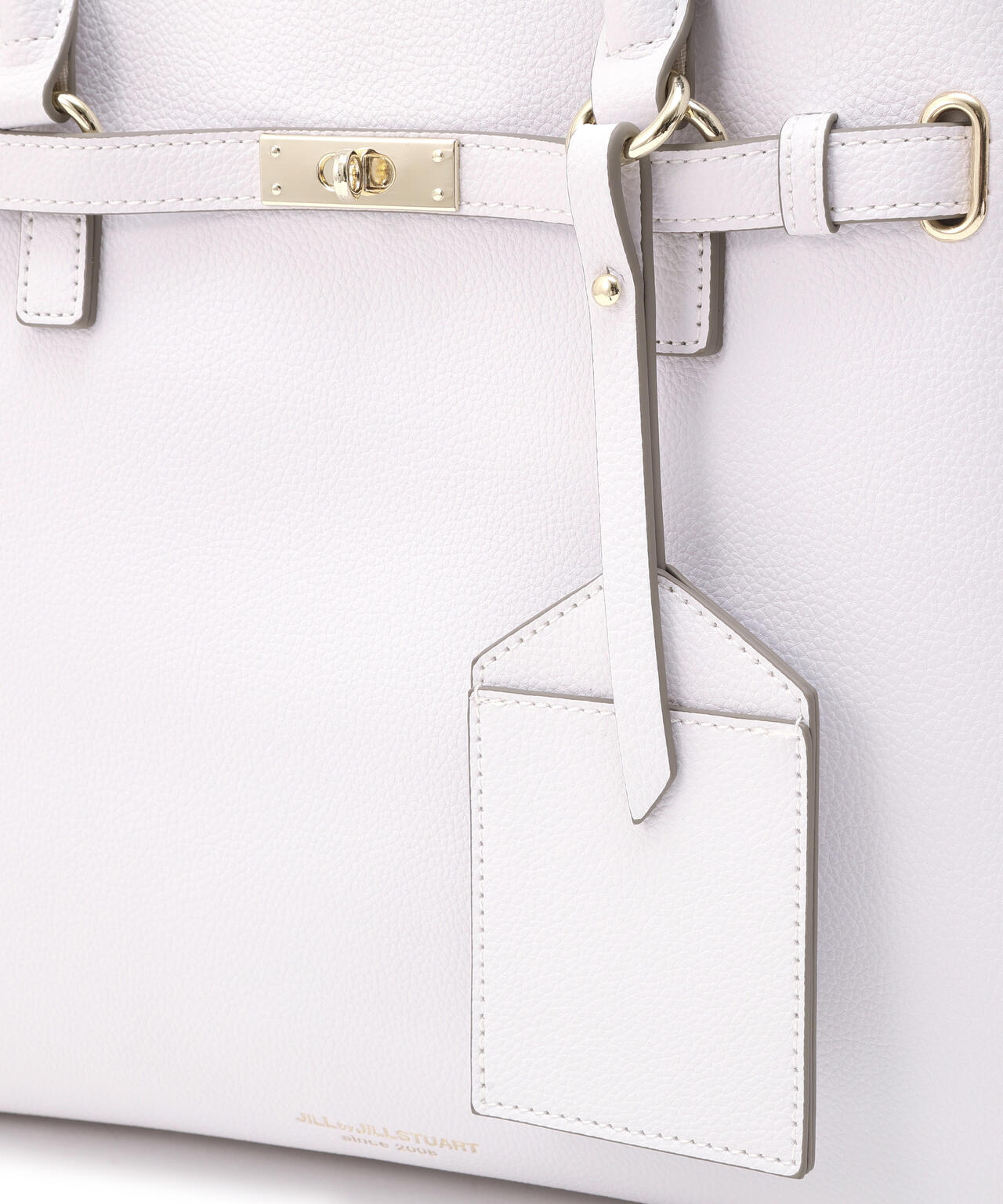 スカーフ付きベルテッドトート