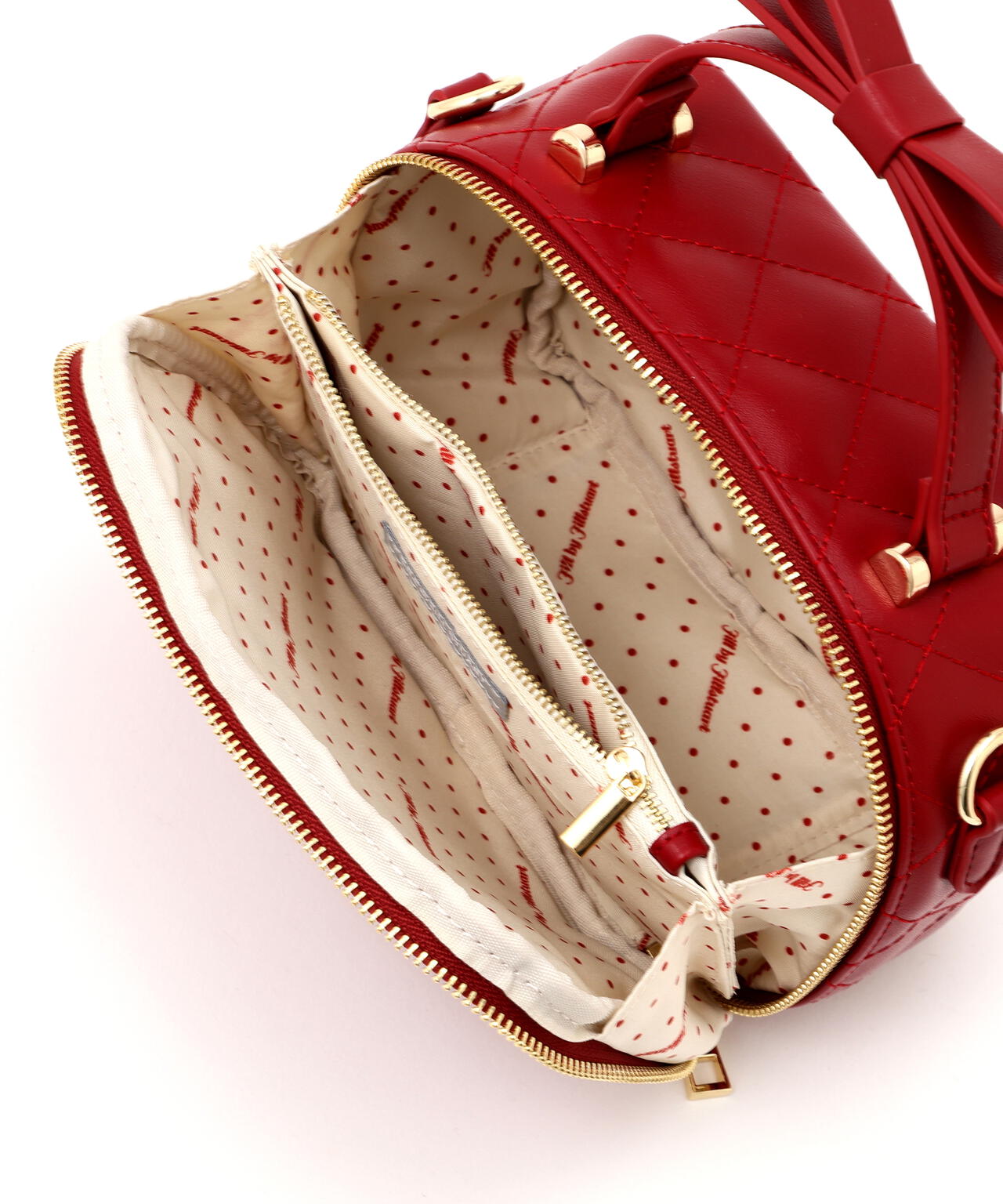 キルティングビジュースクエアバッグ