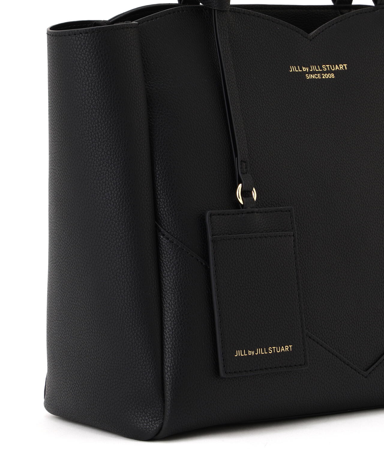 ハートカッティングA4トートバッグ