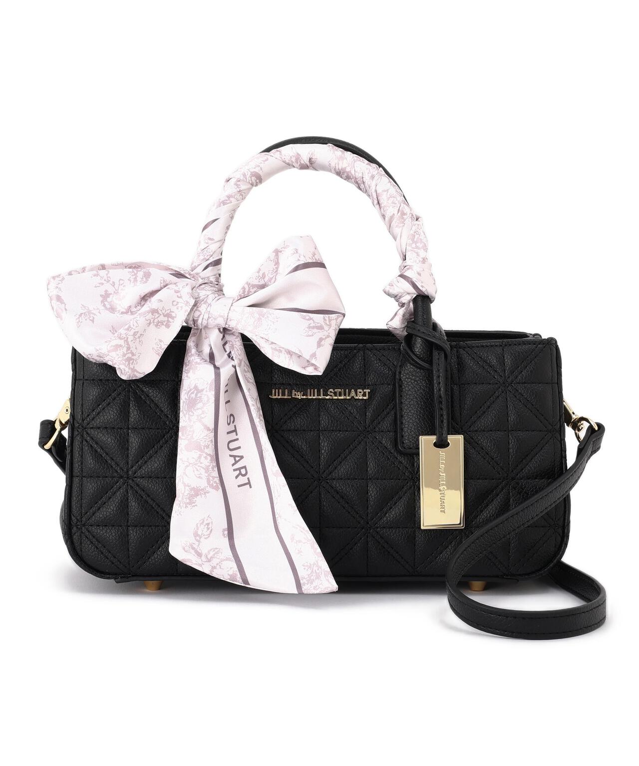 スカーフキルティングトートバッグ