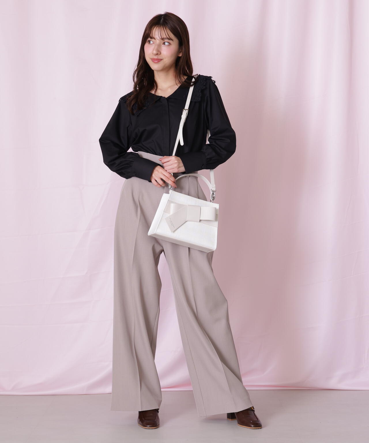 <リボンシリーズ>ワンハンドルバッグ