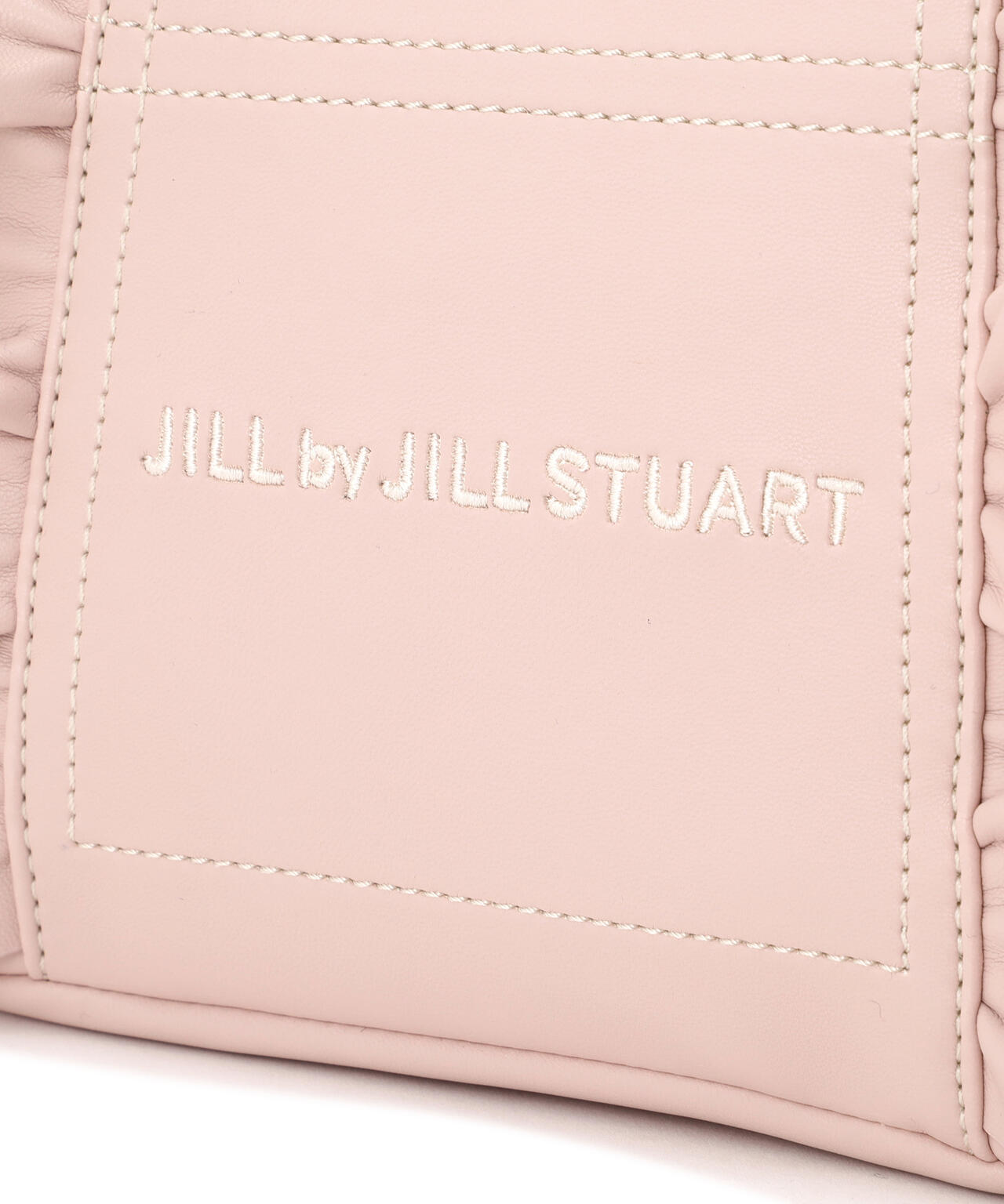 <フリルトートミニ>フェイクレザー