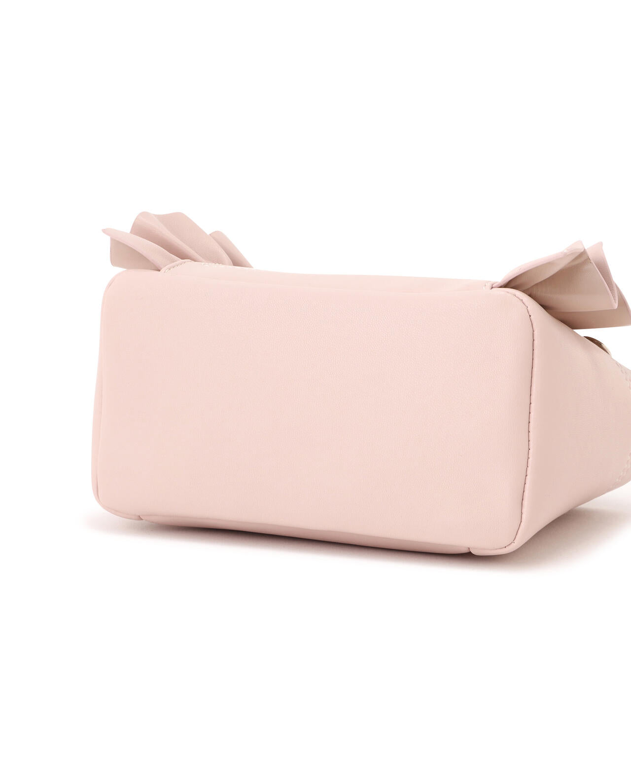 <フリルトートミニ>フェイクレザー