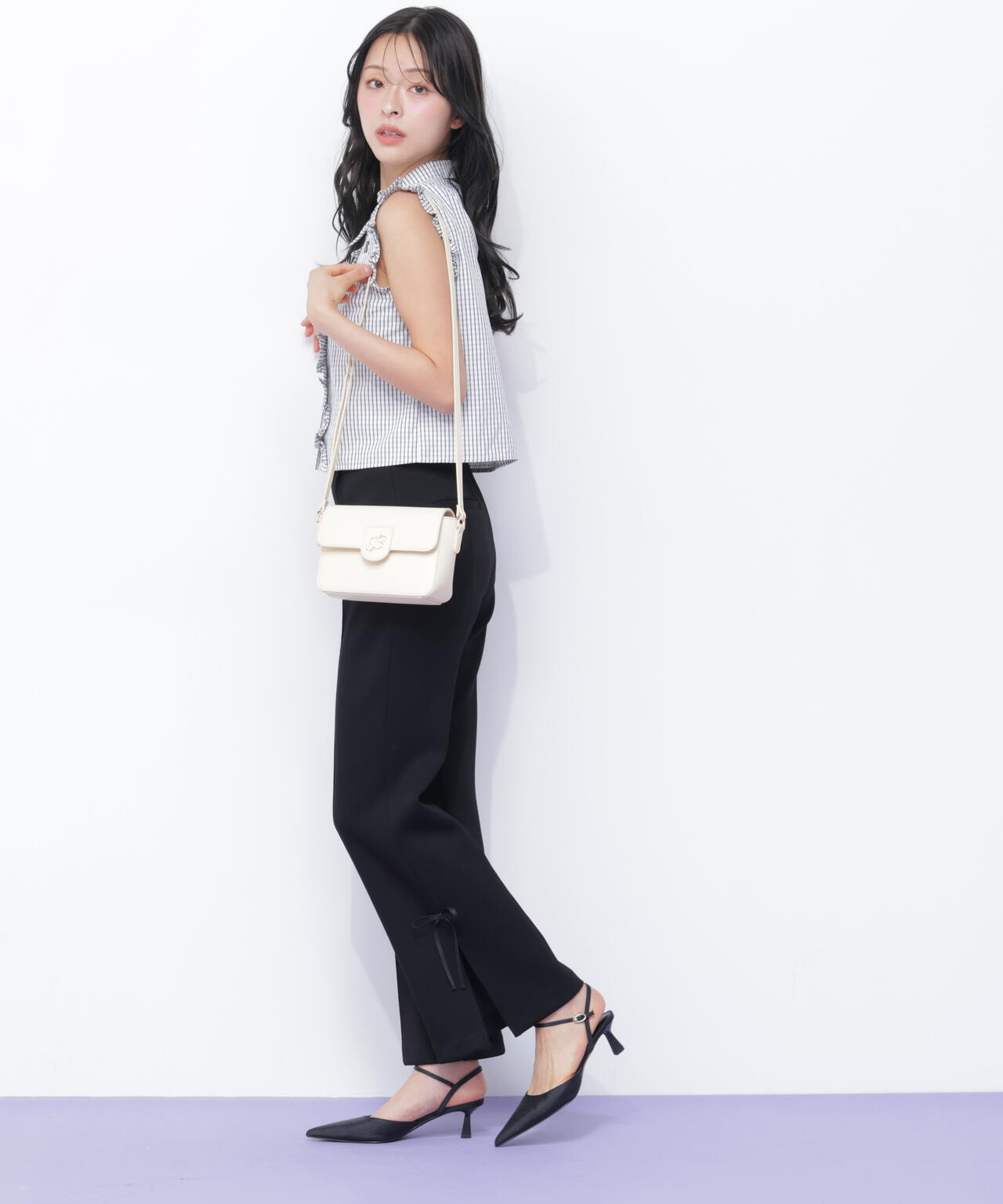 162cm 着用サイズ:FR