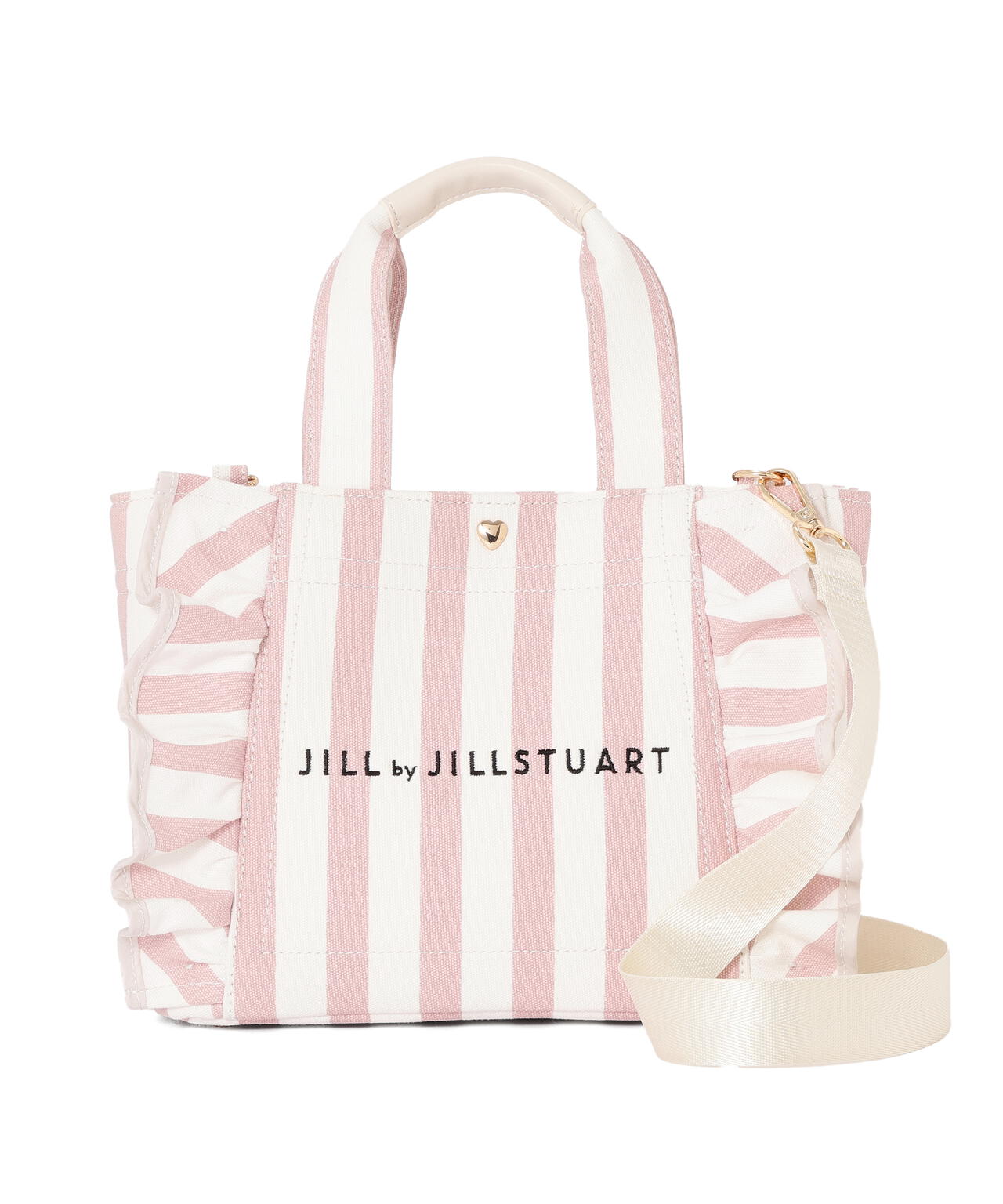 バレンタインフリルトートバッグ