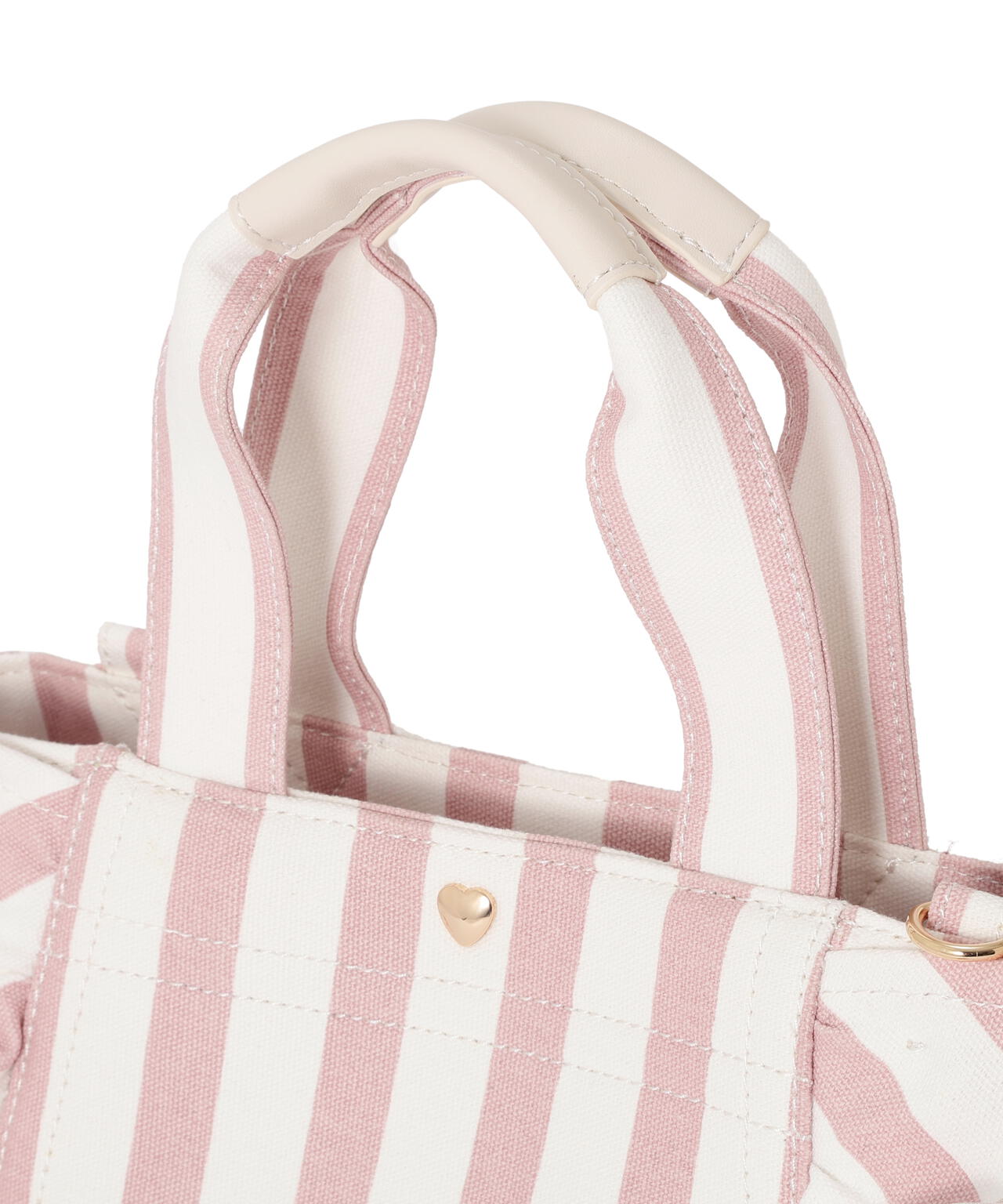 バレンタインフリルトートバッグ