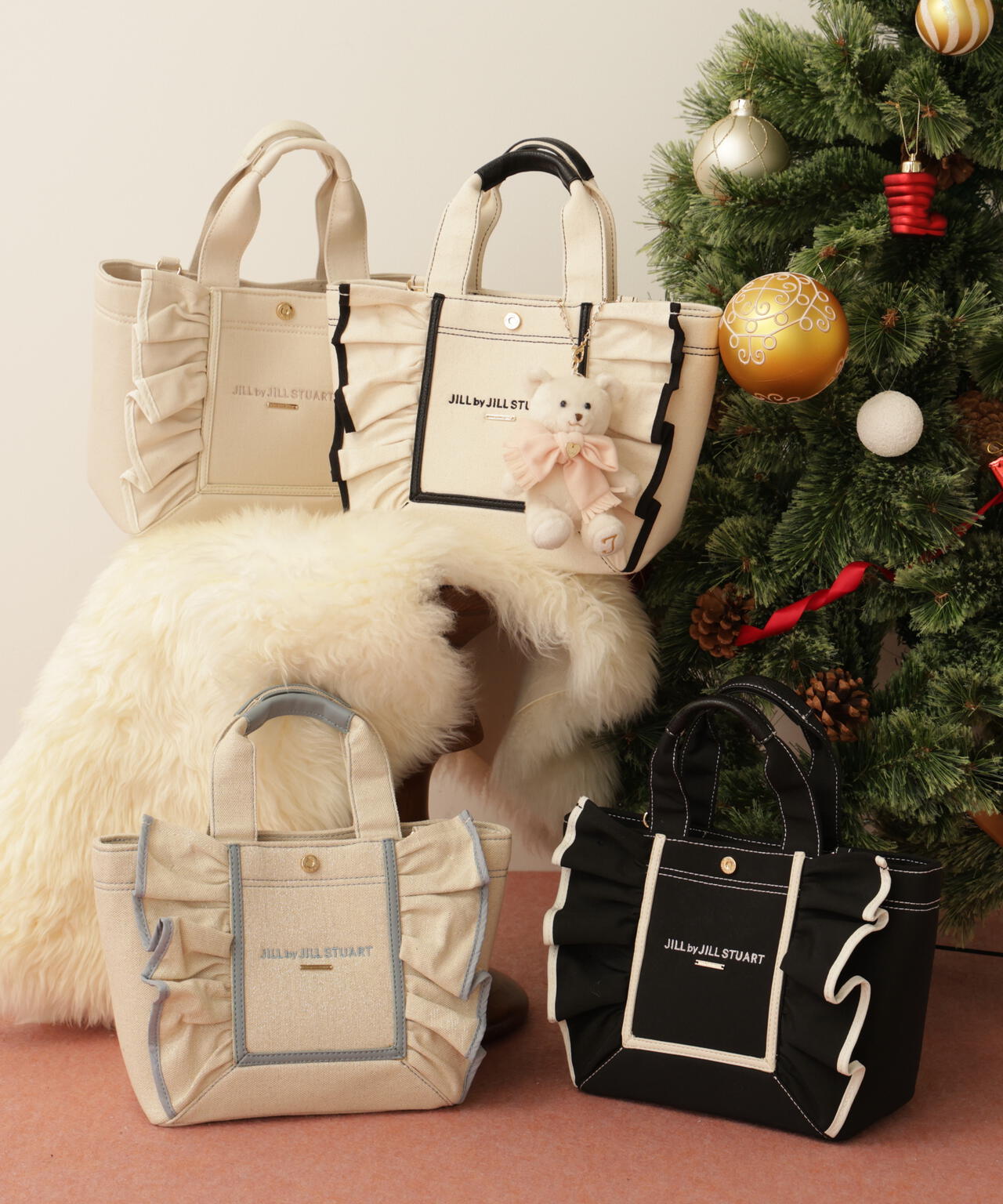 フレームフリルトート