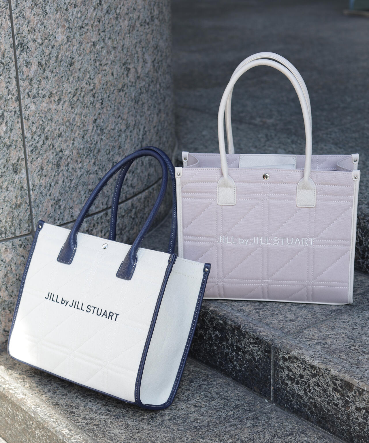 ステッチパイピングトート大