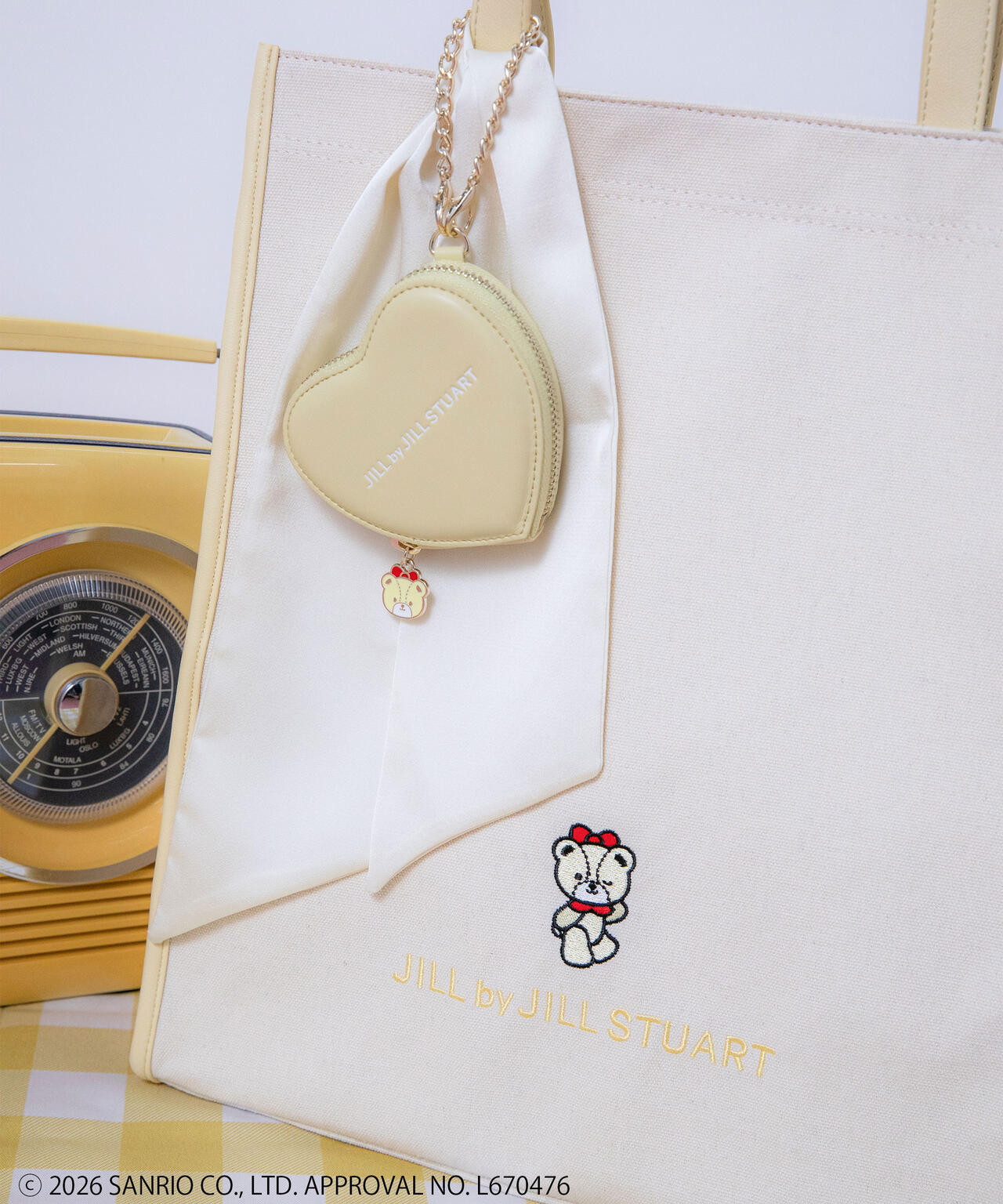 【6/12 10:00~6/15 SPECIAL COUPON 対象商品】タイニーチャムコラボトートバッグ
