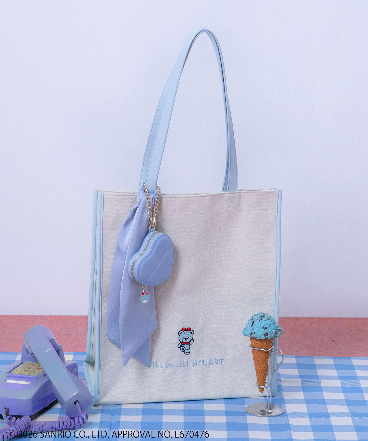 【6/12 10:00~6/15 SPECIAL COUPON 対象商品】タイニーチャムコラボトートバッグ