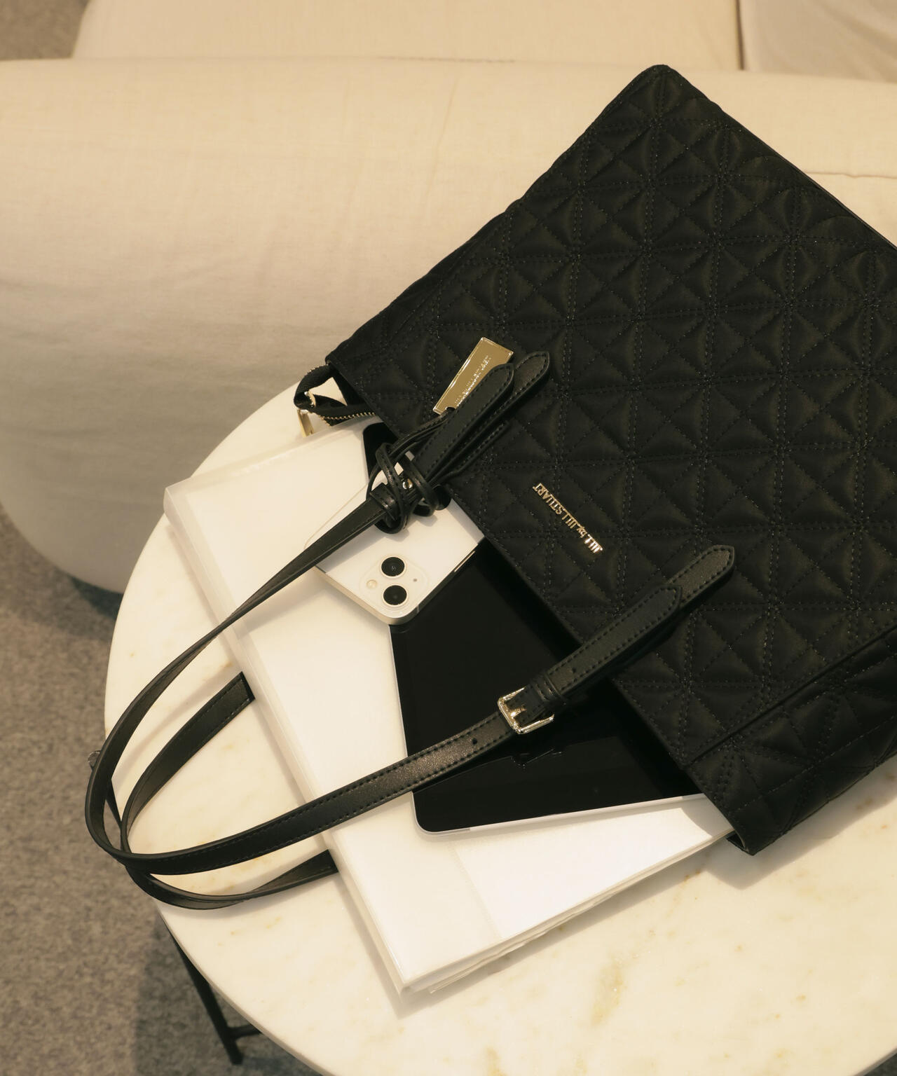 キルティングA4トートバッグ