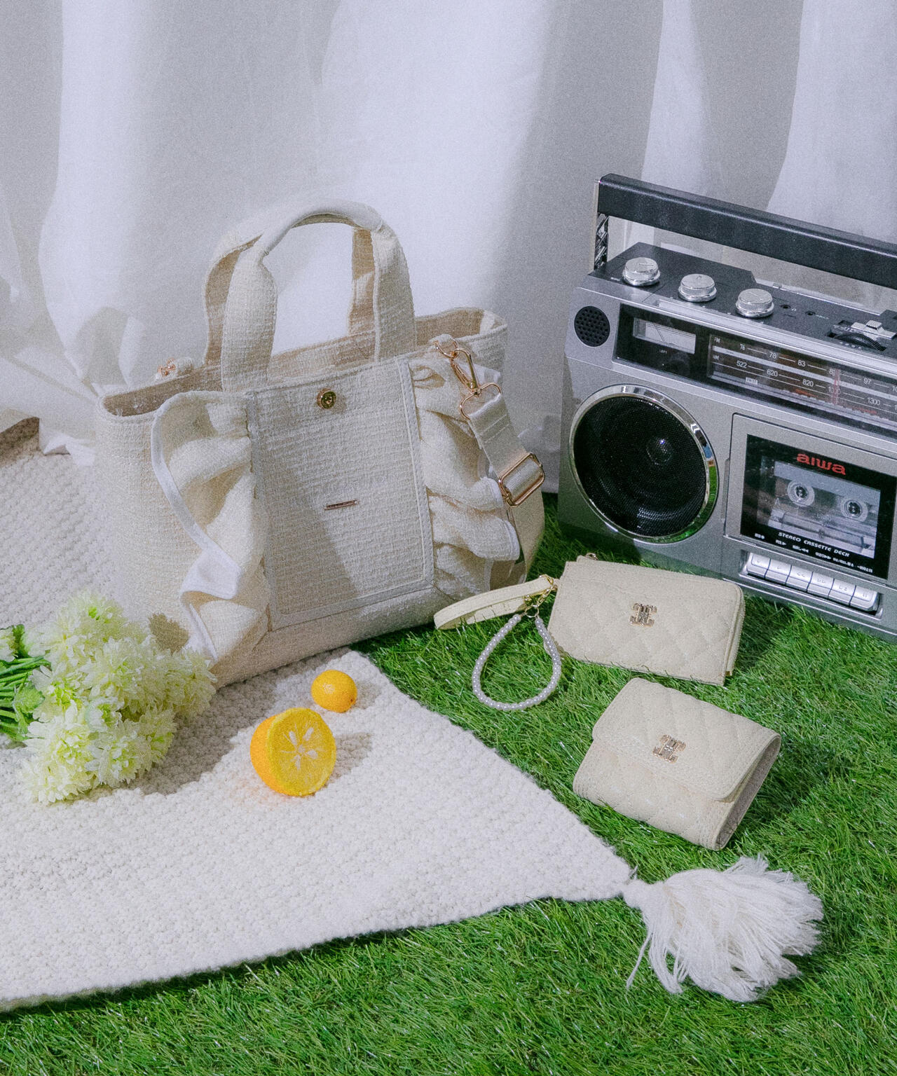 リンクJクラシカルキルトミニウォレット