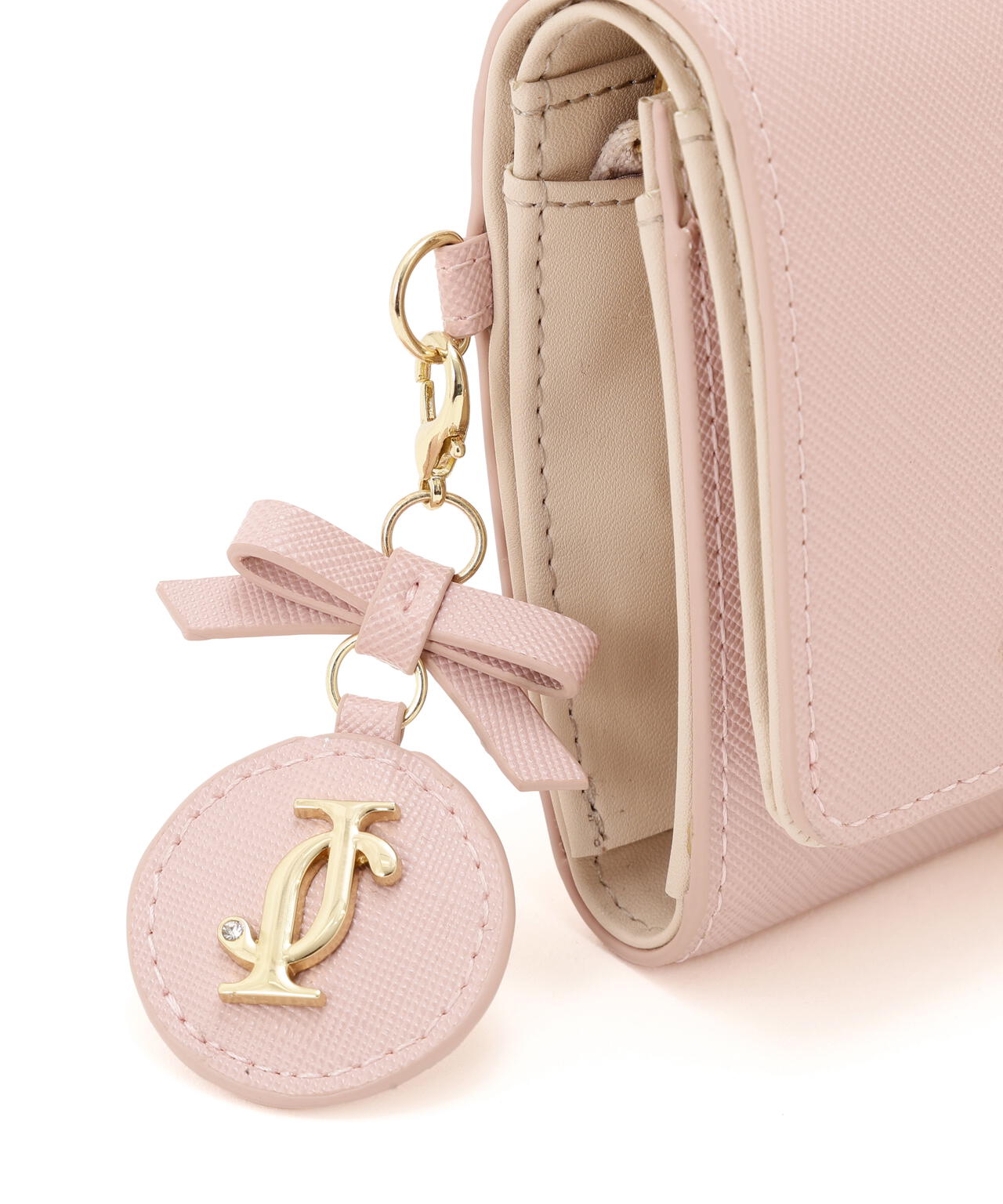 チャーム付きミニウォレット