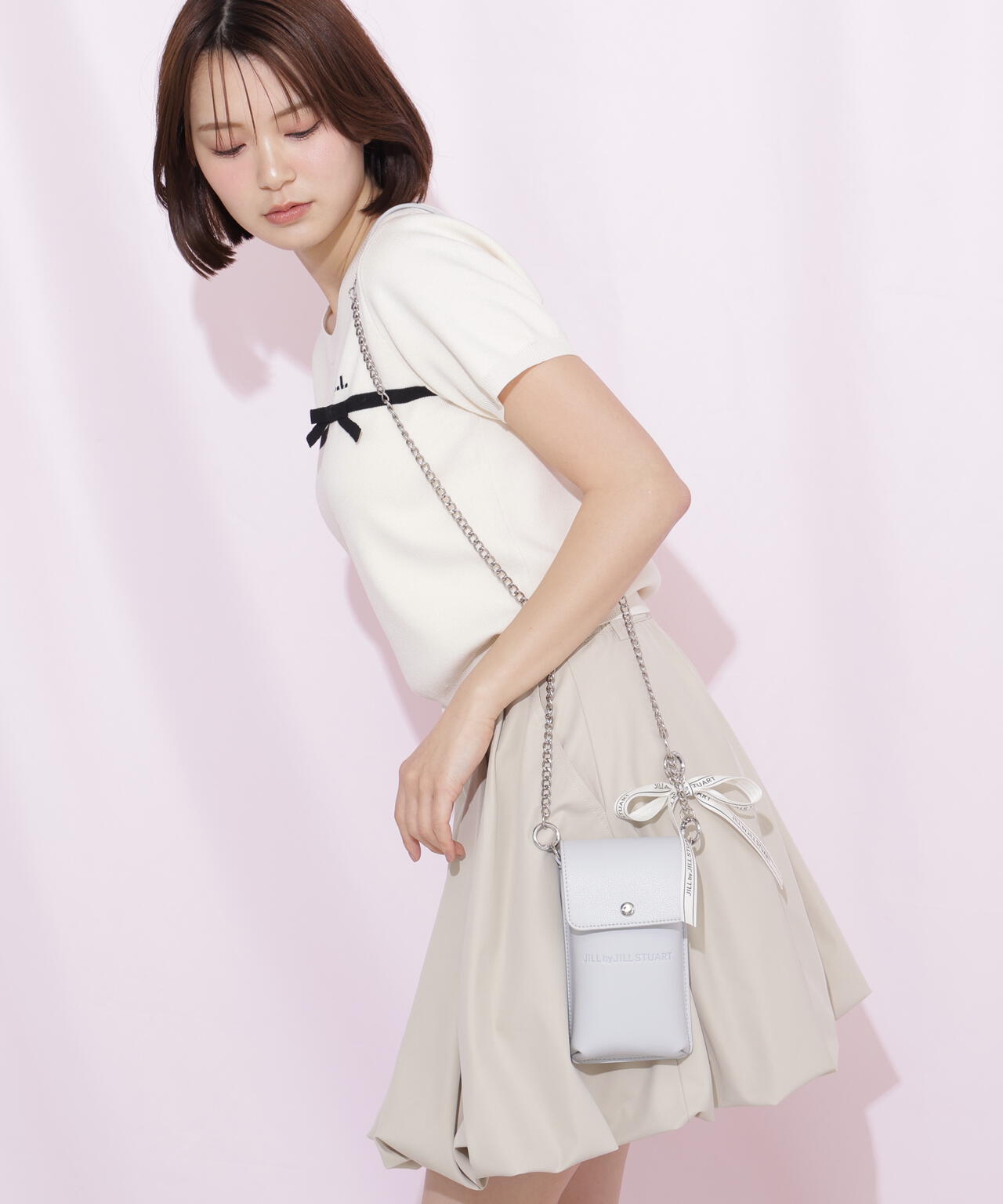 チャーム付きマルチポシェット