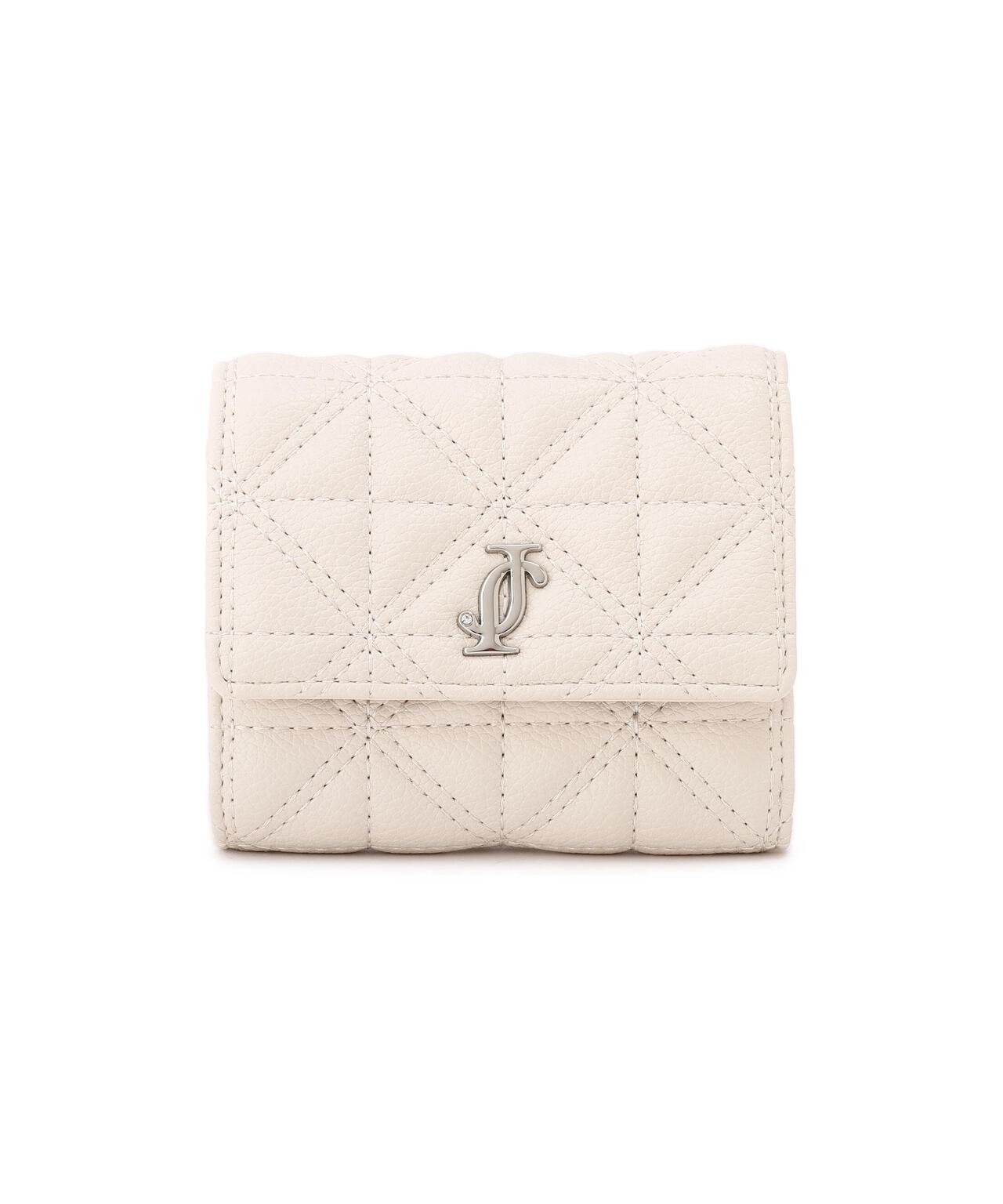 クロスJ キルト三つ折りウォレット