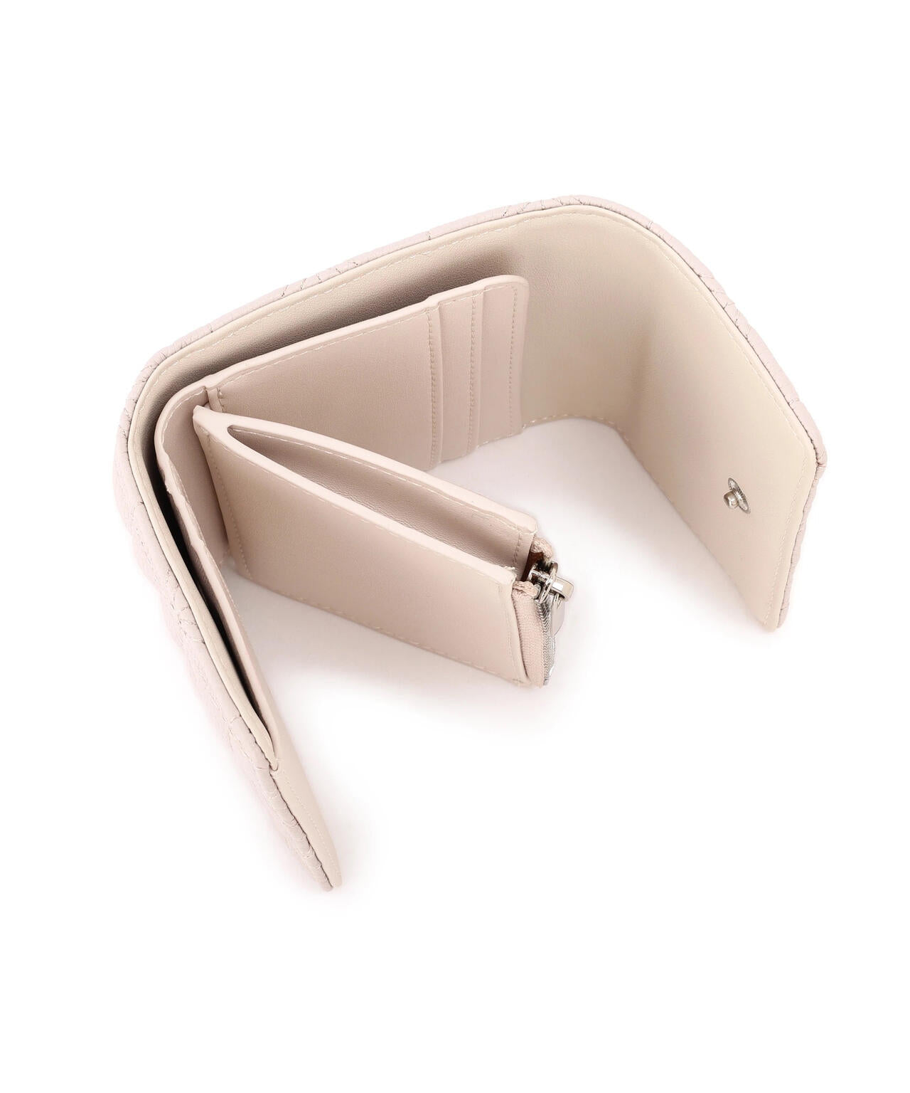 クロスJ キルト三つ折りウォレット