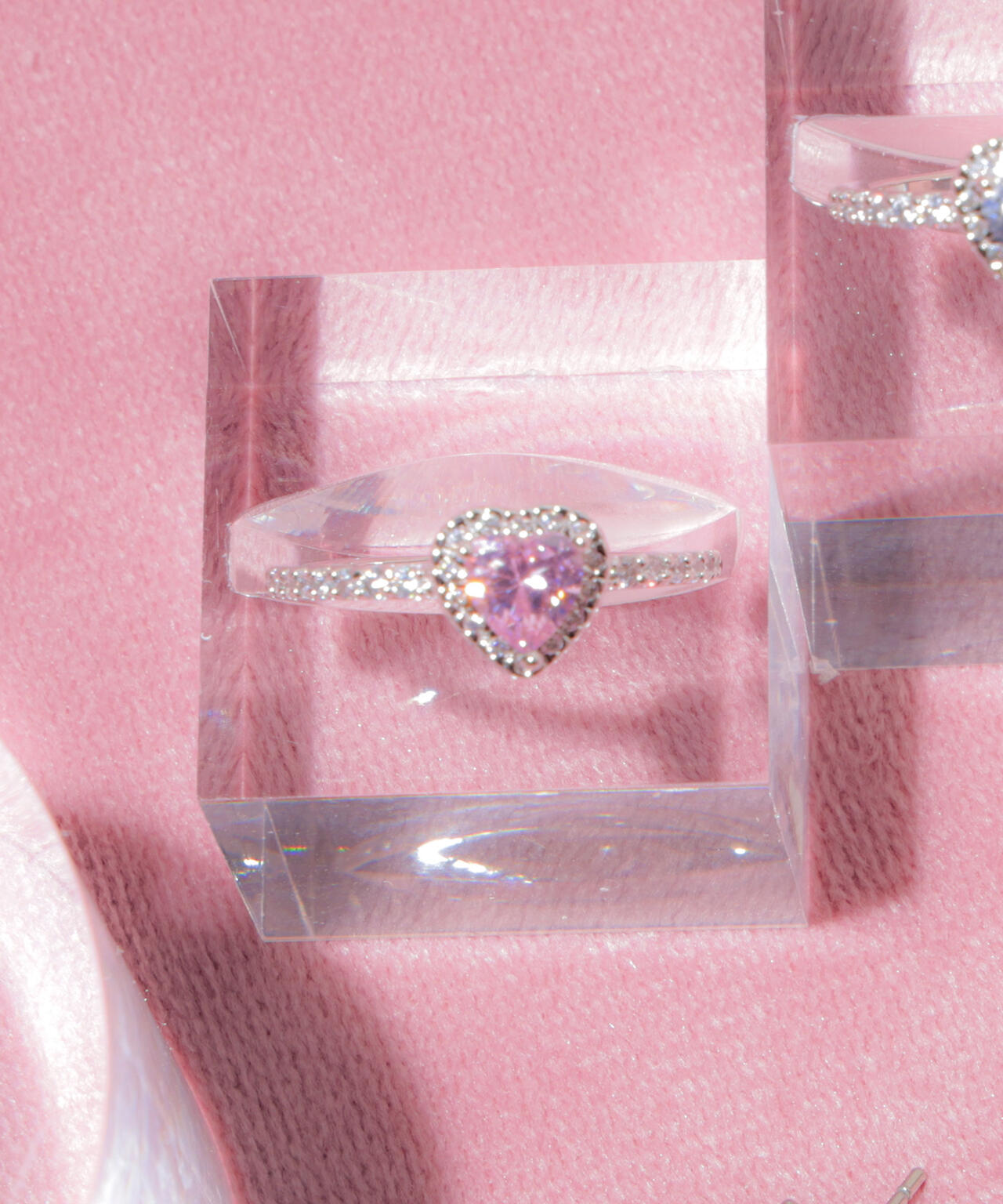 Cubic プチハートリング