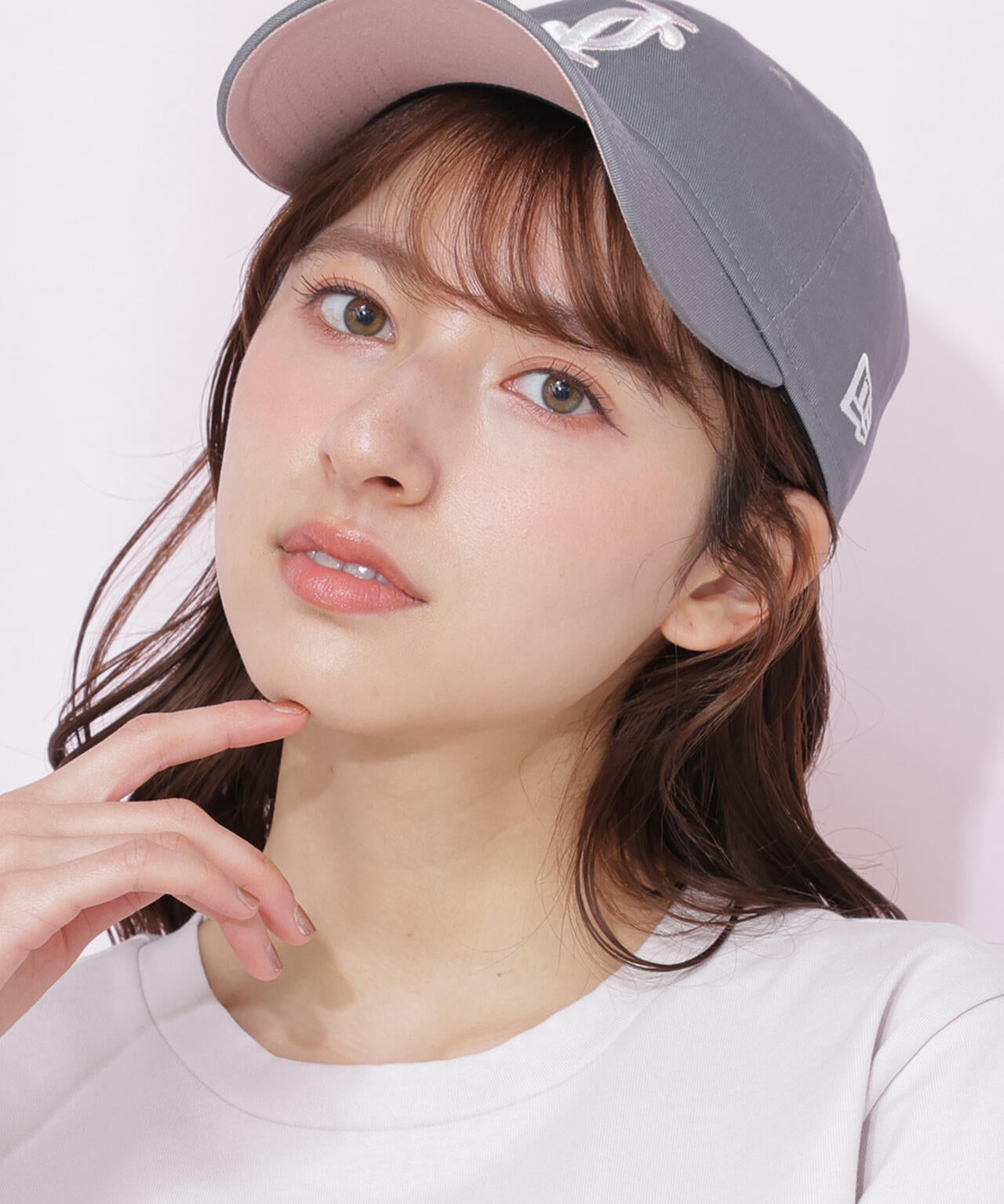 <ニューエラコラボ>サクラPinkキャップ