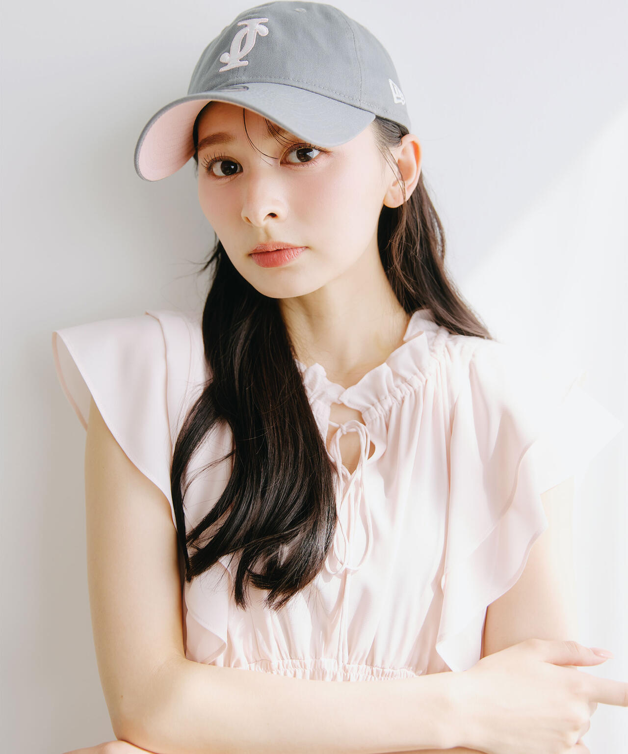 <ニューエラコラボ>サクラPinkキャップ