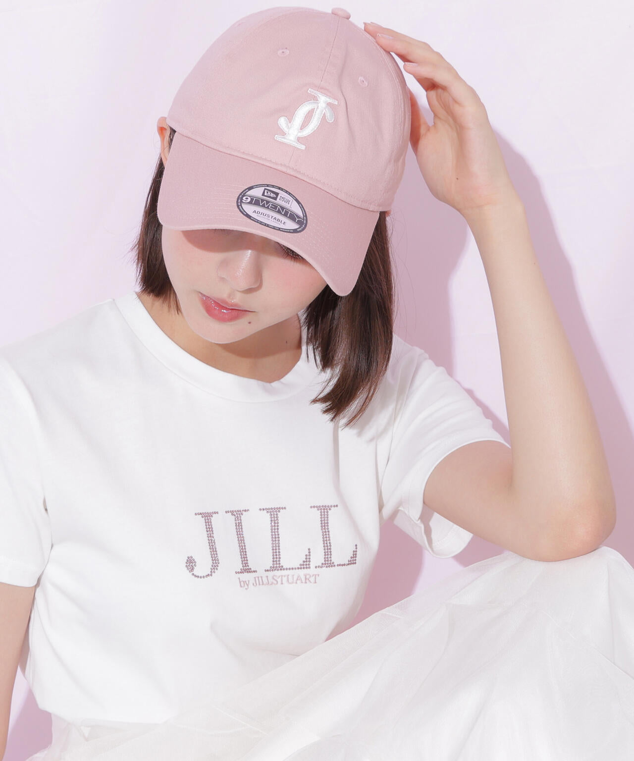 <ニューエラコラボ>サクラPinkキャップ