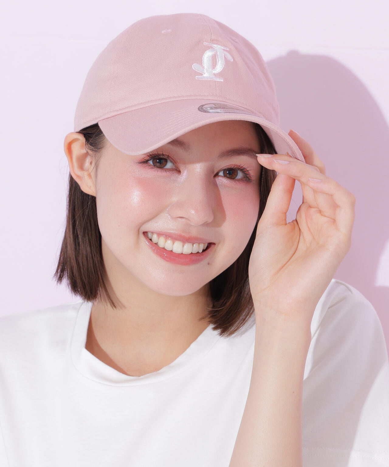 <ニューエラコラボ>サクラPinkキャップ