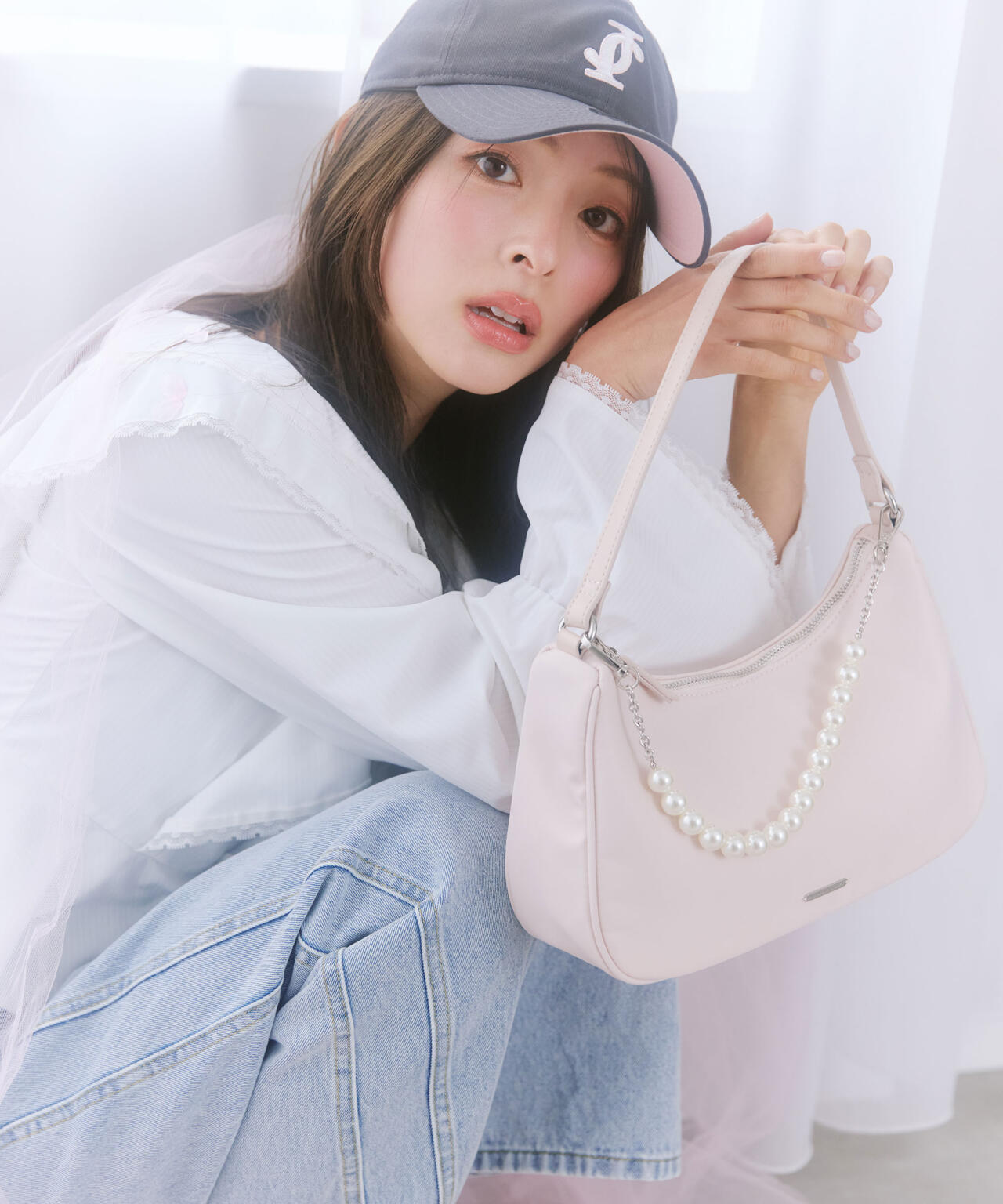 <ニューエラコラボ>サクラPinkキャップ