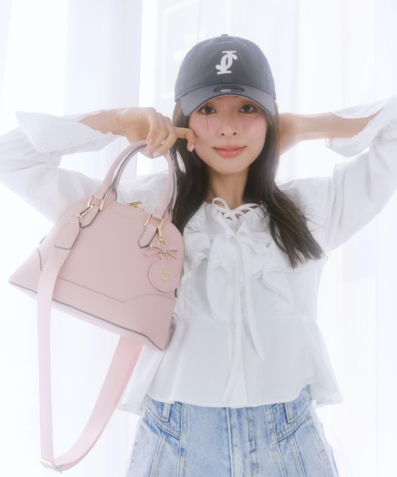 <ニューエラコラボ>サクラPinkキャップ