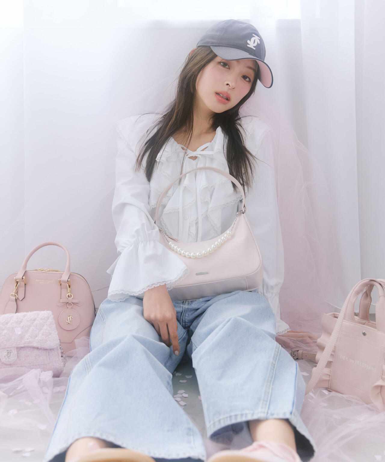 <ニューエラコラボ>サクラPinkキャップ