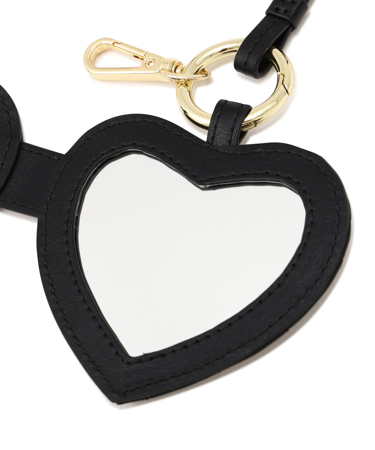 キルティングビジューミラーチャーム