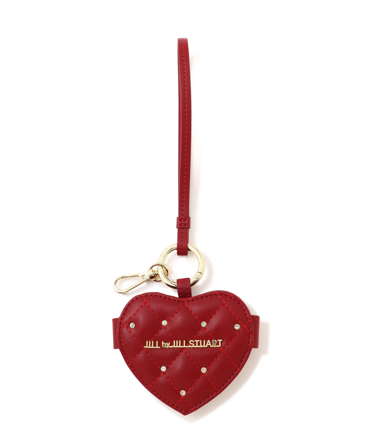 キルティングビジューミラーチャーム