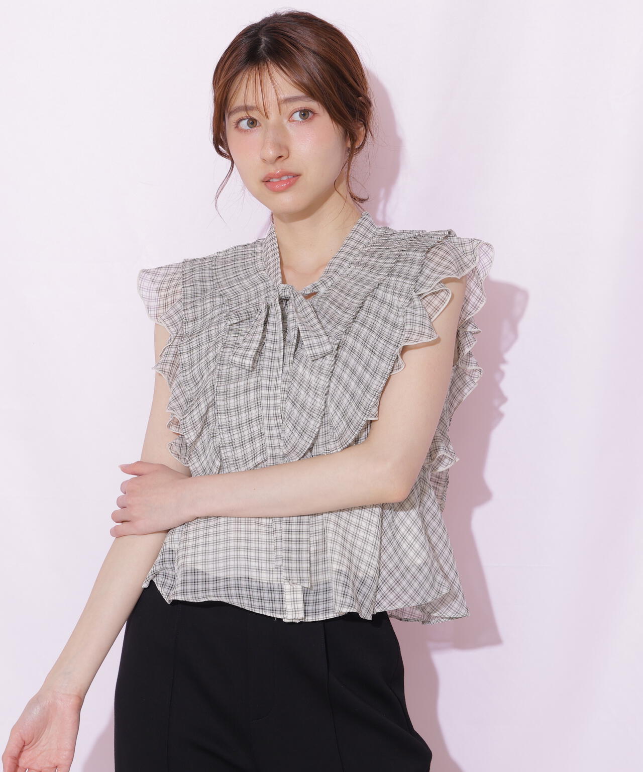 161cm 着用サイズ:FR