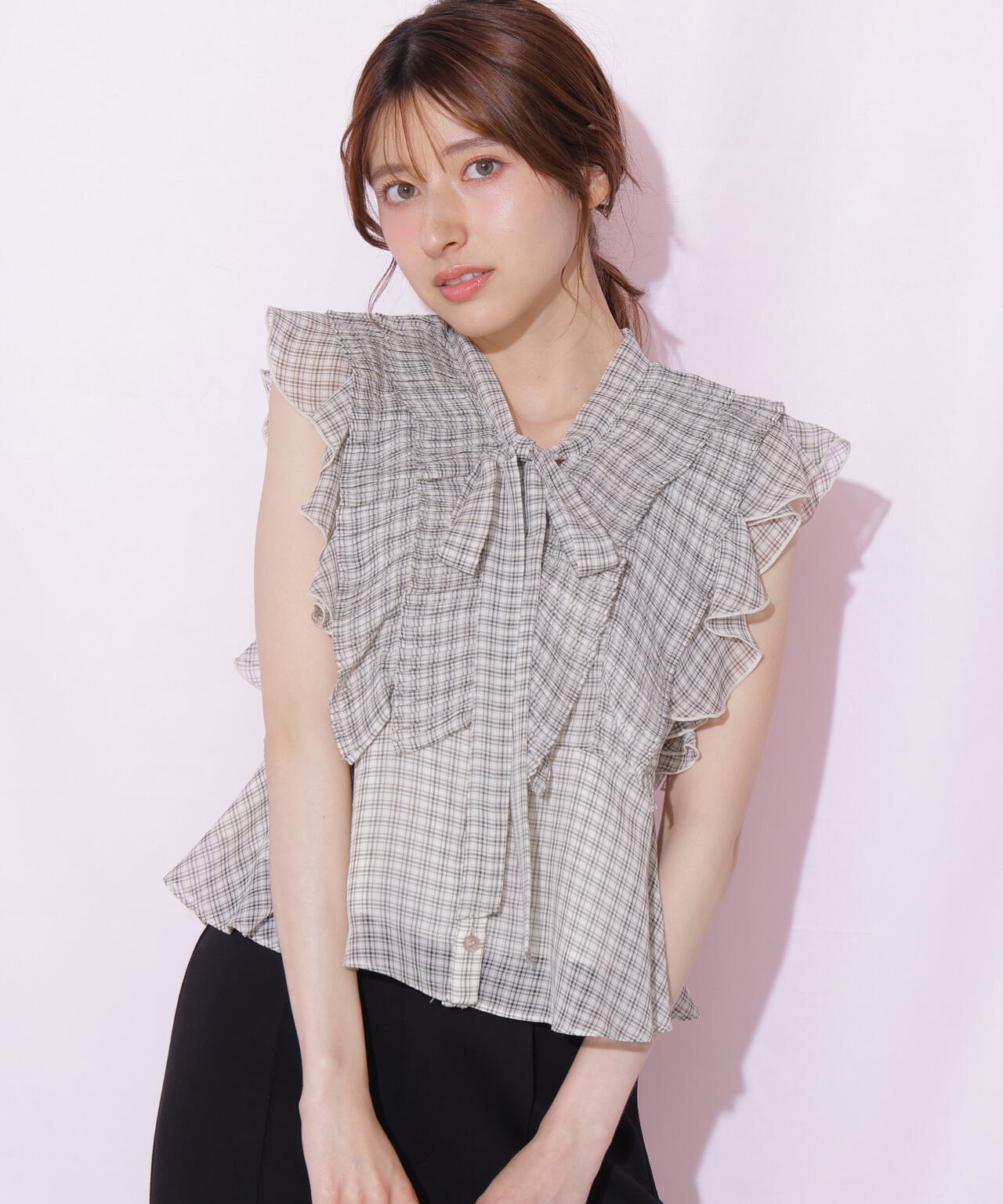 161cm 着用サイズ:FR