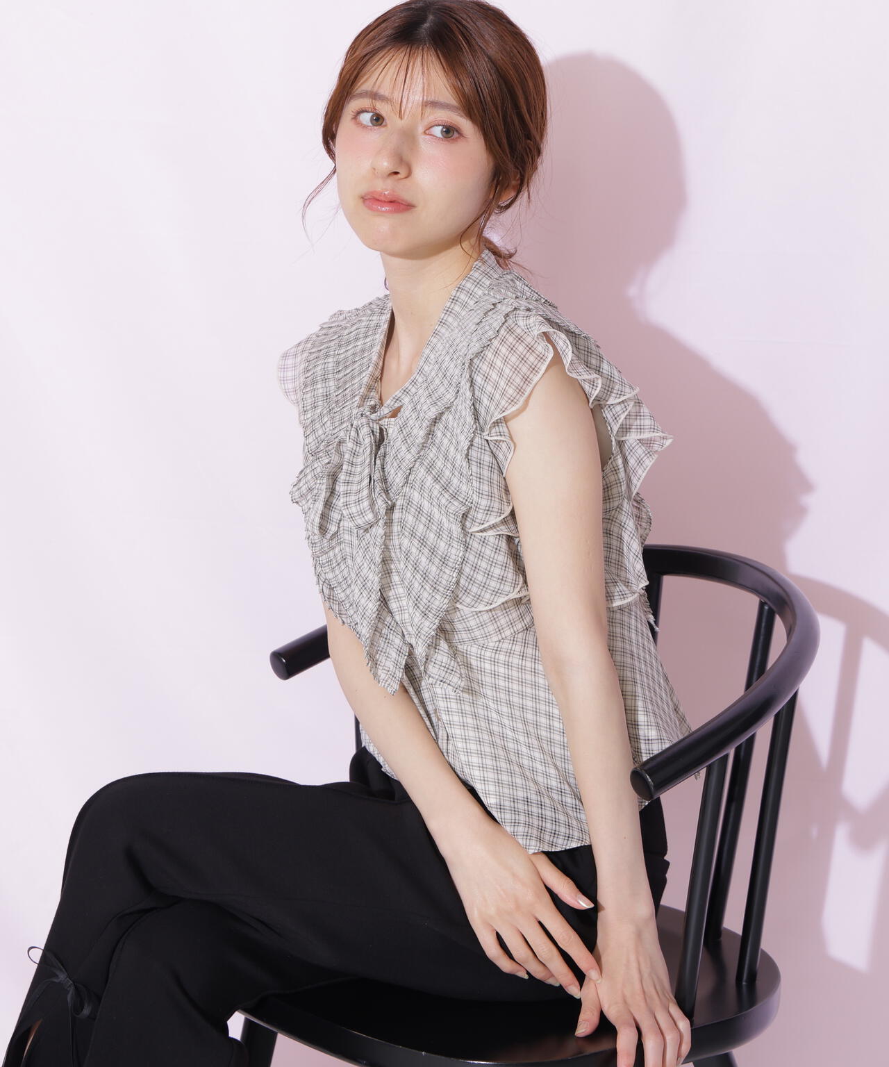 161cm 着用サイズ:FR