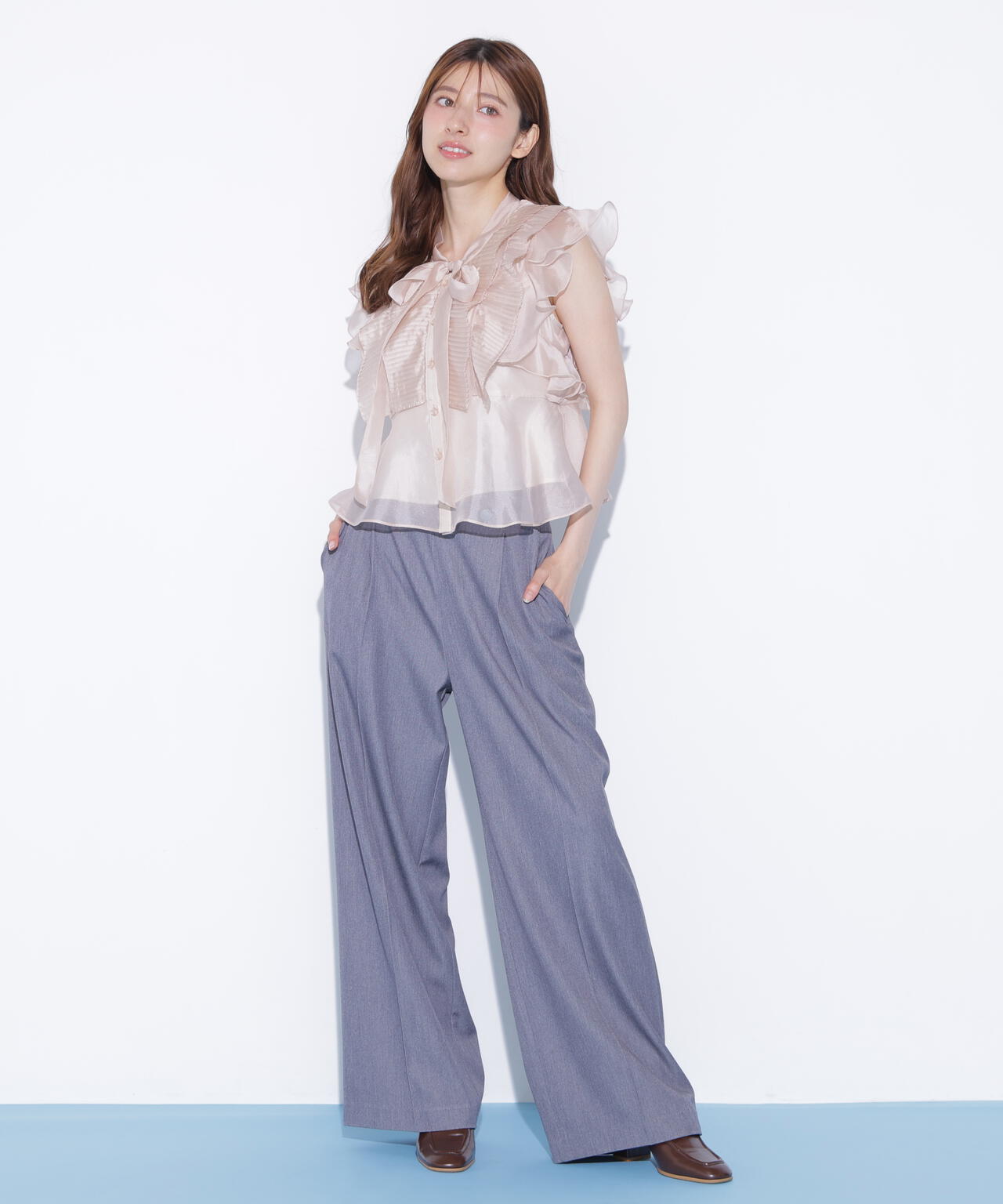 161cm 着用サイズ:FR