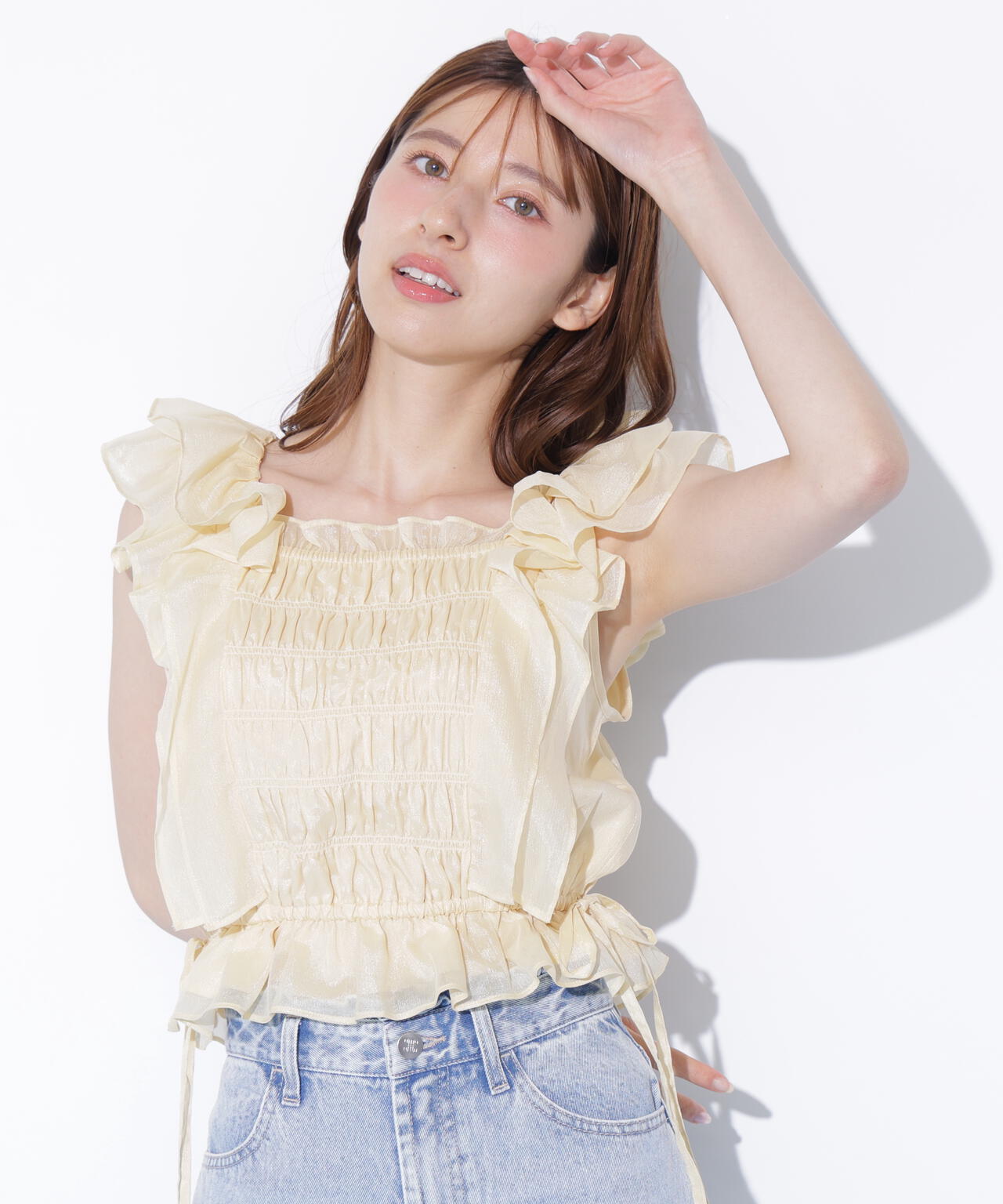161cm 着用サイズ:FR